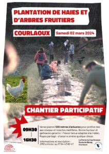 Chantier participatif : Plantation de haies et d&rsquo;arbres fruitiers