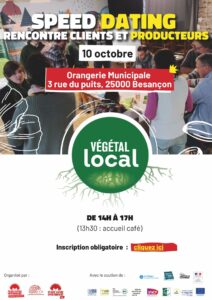 Speed-dating : rencontre client·es et producteur·ices de la marque Végétal local