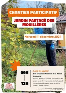 Entretien hivernal du jardin partagé de la Maison Commune
