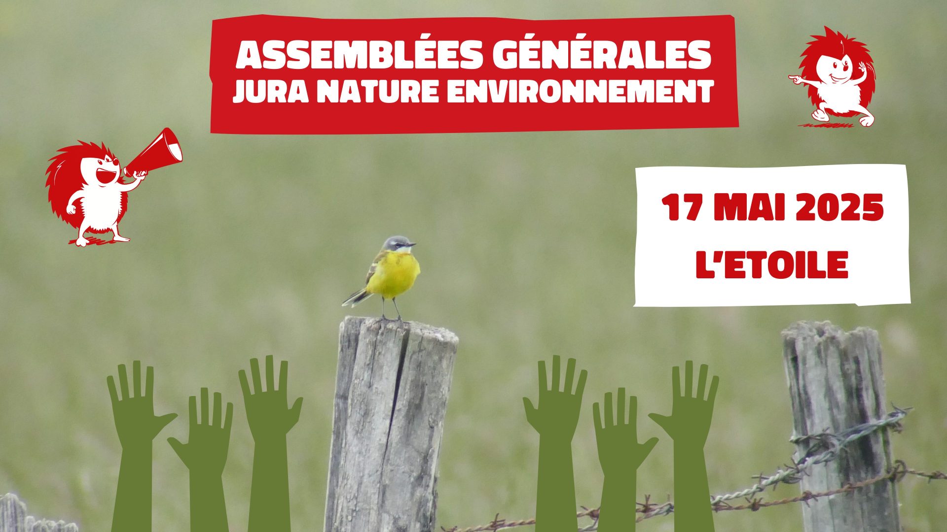 Assemblées générales de Jura Nature Environnement